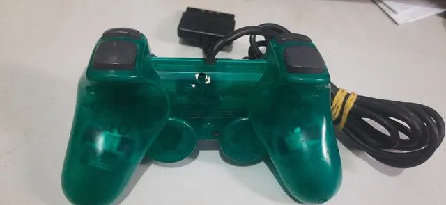 Controle Ps2 Esmerald Green  - Foto 2