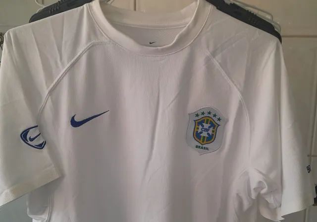 Camisa Brasil Oficial Treino Branca