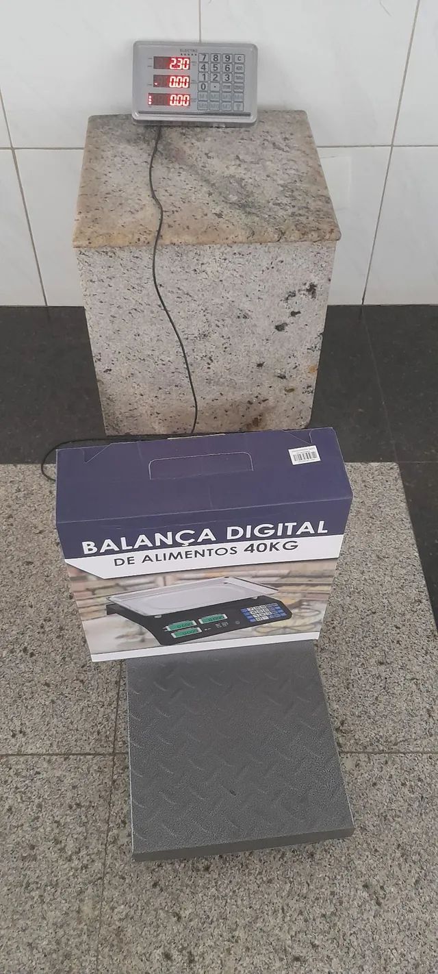 Na CAIXA GARANTIA 150kg OU 250KG BALANÇA DIGITAL SERVIÇO DE ENTREGA 