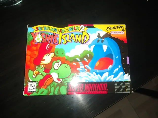 Mario Bebe Super Mario World 2 Yoshi Island Em Hd e Portugues no Nintendo  Switch 