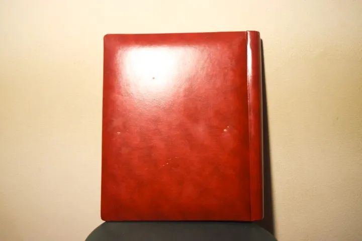 álbum de fotos vintage cgc com capa de couro - Foto 6