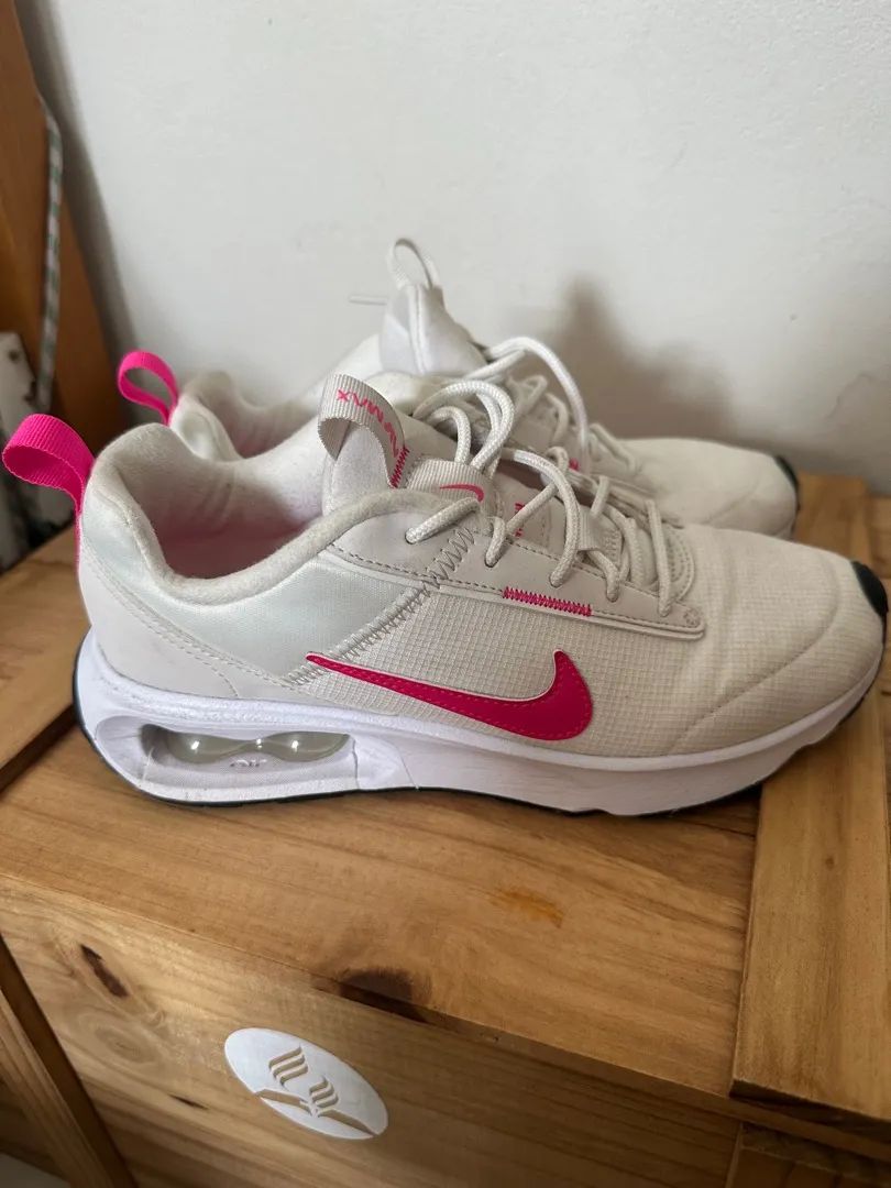 Tenis nike shops feminino branco e rosa