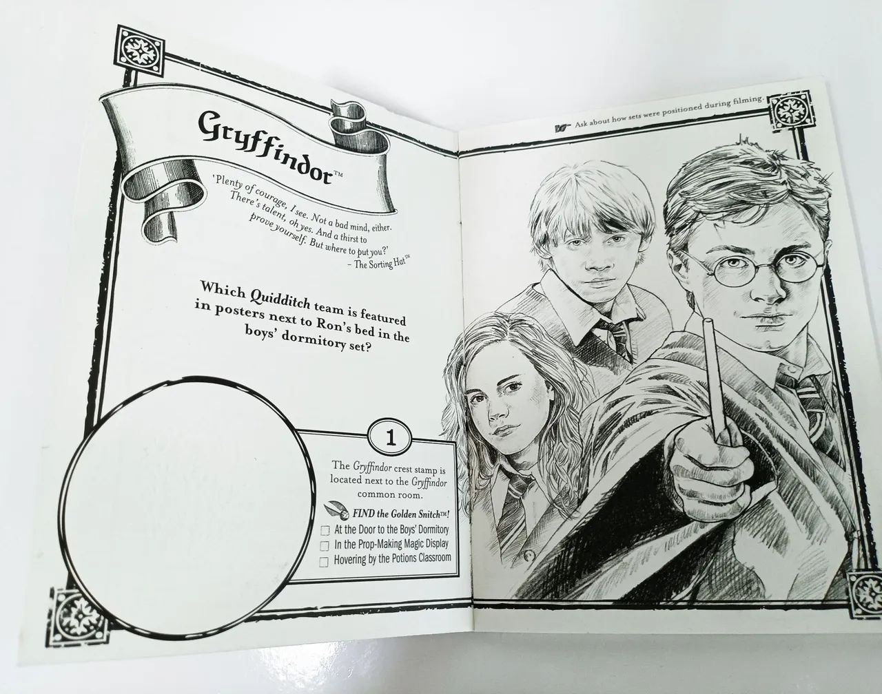Tecido de Roupa Usado no Filme Harry Potter + Passaporte Oficial - Foto 4