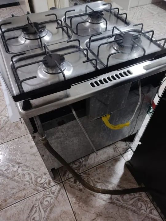 Fogão de embutir BRASTEMP Unique Grill - Foto 5