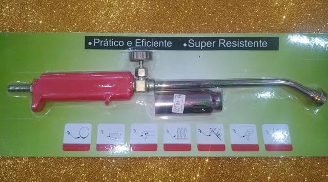 Macarico Portatil Com Regulador De Chama 16 Polegadas - Foto 3