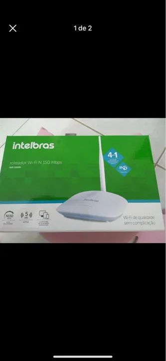 Roteador Intelbras Wi-fi N 150 Mbps - Foto 2