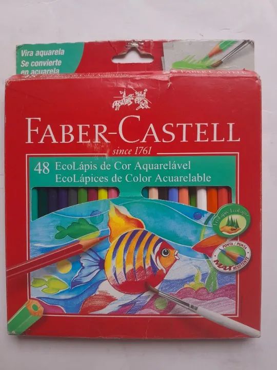 Caixa de lápis de cor Aquarelável  - Foto 3