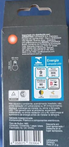 Kit 10 lâmpadas led novas  - Foto 3