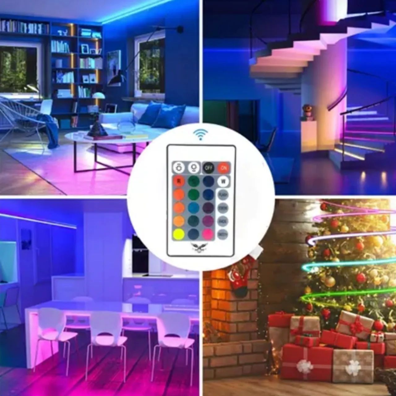 Fita led RGB Led 5050 5v Fio Preto 5 Metros  10 metros FAZEMOS ENTREGA - Foto 3