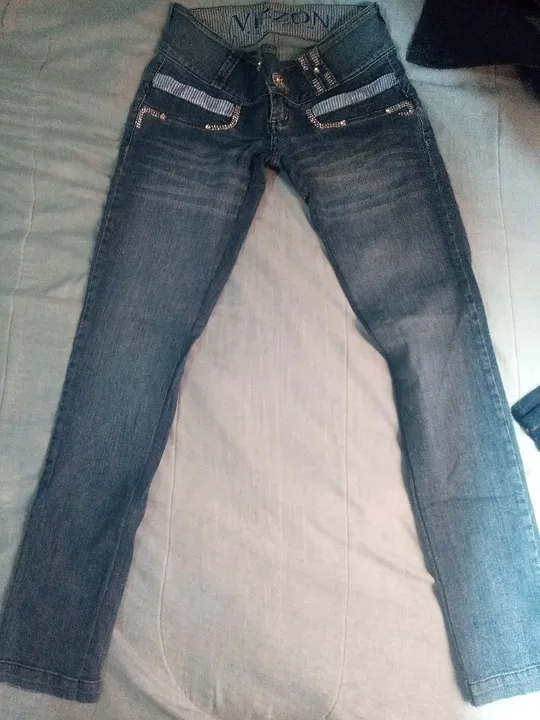 Calça Jeans Feminina Vizzon- Tamanho 40