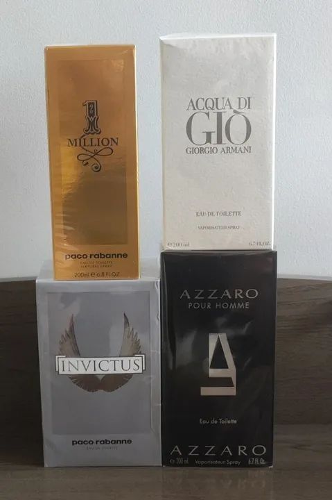 PERFUMES MASCULINOS IMPORTADOS - 200 ML ( Original e Lacrado )  - Foto 3