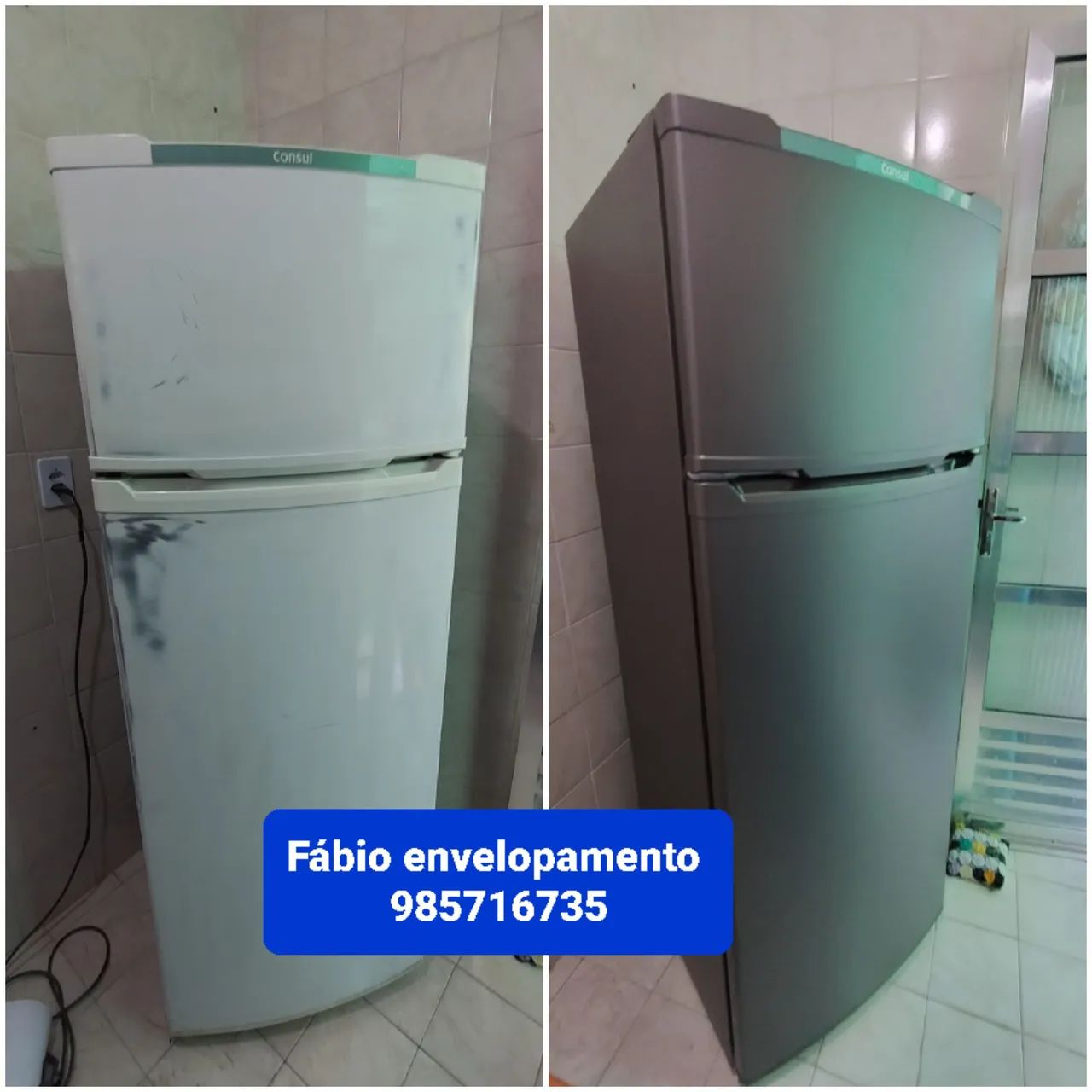 Renove sua cozinha com envelopamento de geladeira  - Foto 4