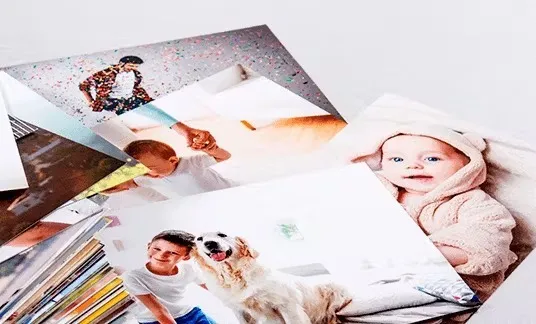 Revelação de fotos impressão foto