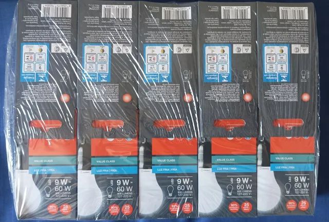 Kit 10 lâmpadas led novas 