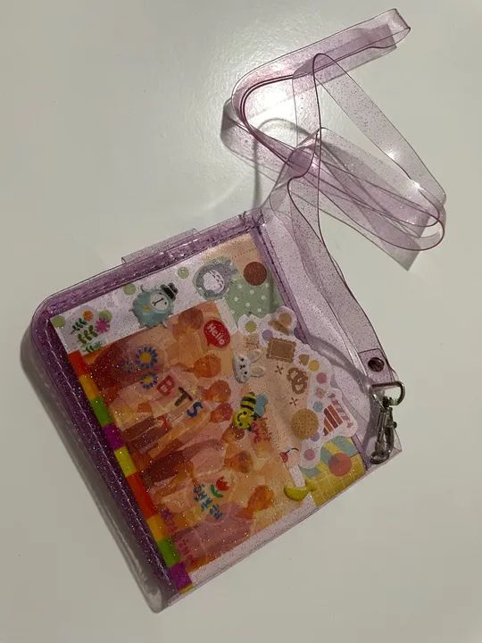Carteira Transparente Almost Blue Jelly Wallet - Foto 4