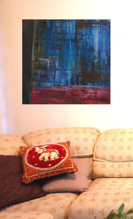 Pintura original exclusiva. Arte Contemporânea. Expressionismo Abstrato. Em tela. 'Ani' - Foto 2