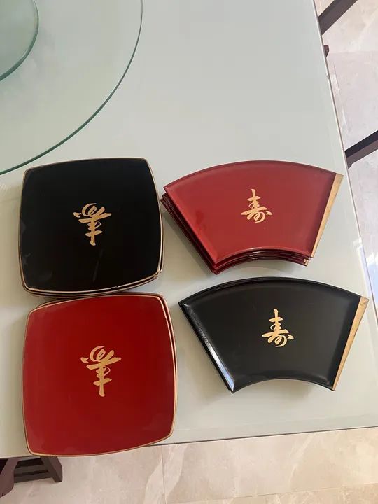 Kit 12 pratos orientais  - Foto 2