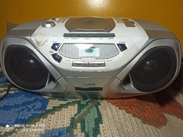 Microsistem, toca cd,rádio e  fitas 