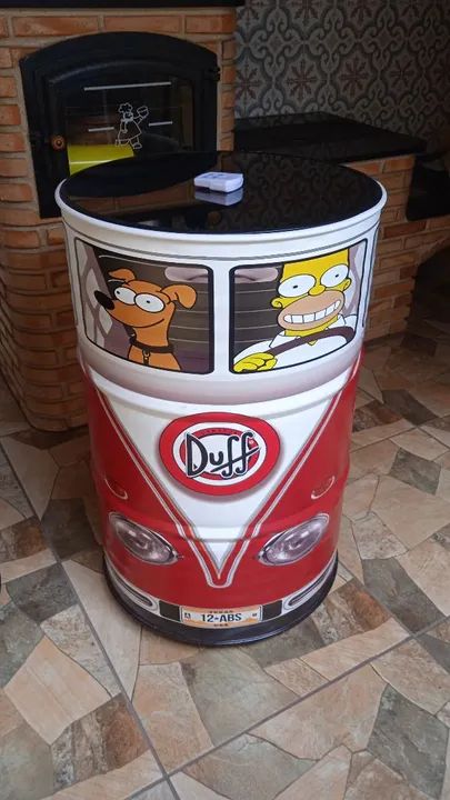 Tambor com Fundo Infinito