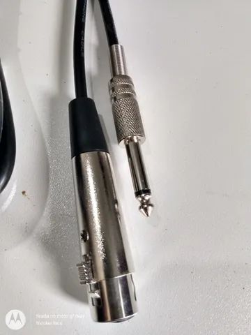 Cabo microfone P10 x XLR422080670965452802