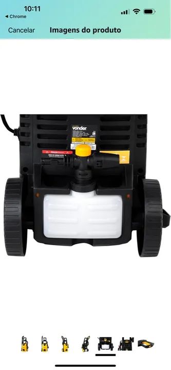 Lavadora Alta Pressao 2000 lbf/pol Lav2000 127v e 220v Vonder - Foto 4