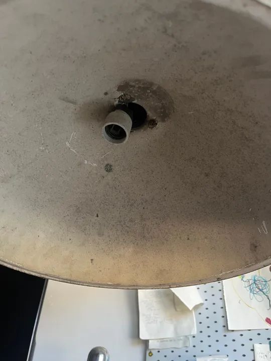 Black friday !!Luminária Industrial anos 1980!! Desapego !! - Foto 4