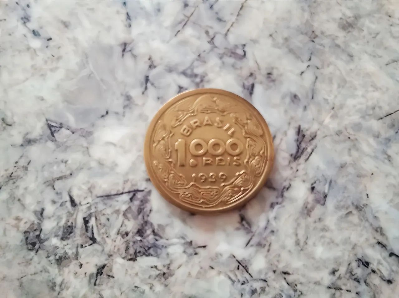 Moeda antiga 1000 reis