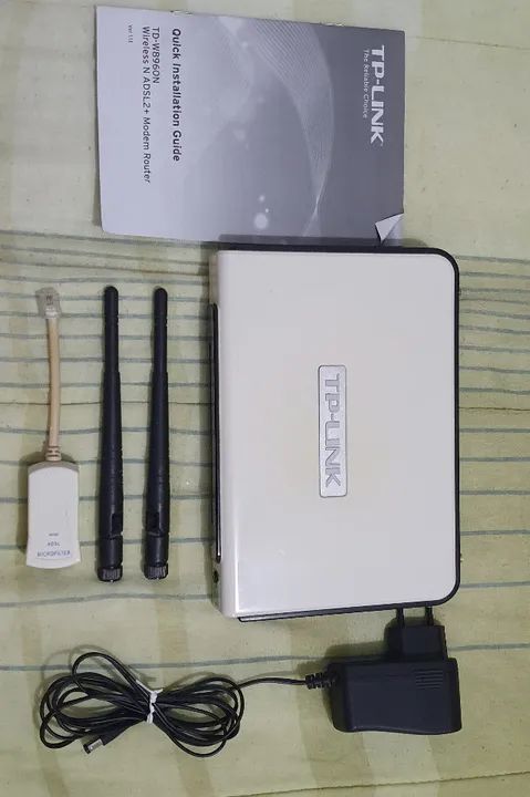 Modem roteador TP Link ADSL2+ 