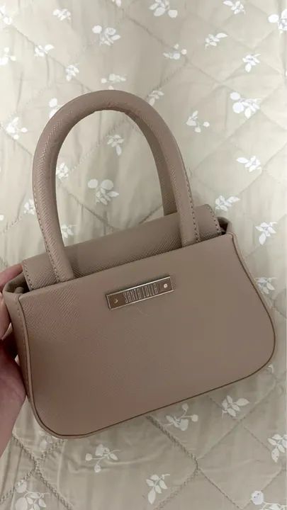 Bolsa Pequena Bege