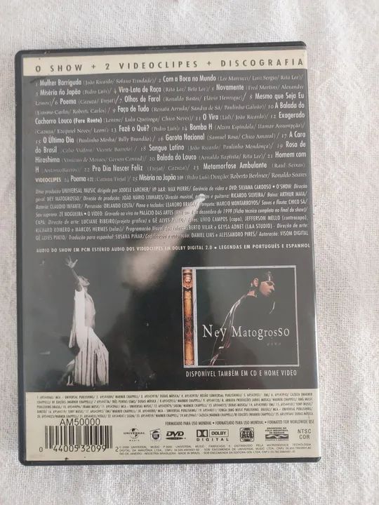 DVD Ney Matogrosso  - Foto 2