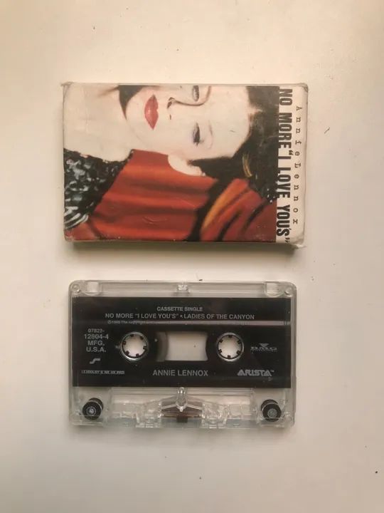 Fita K7 (cassete) - No More I Love You?s - Annie Lennox - Foto 3