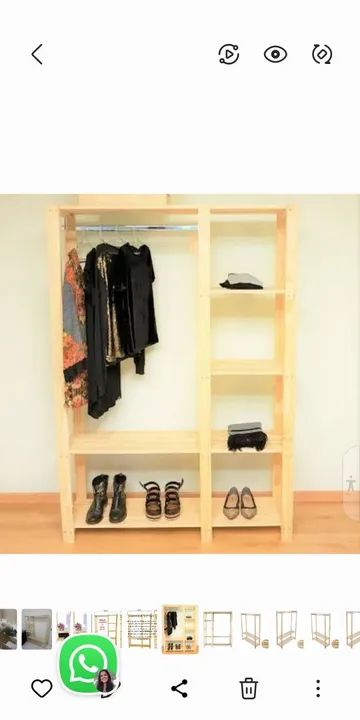 CLOSET DE MADEIRA 