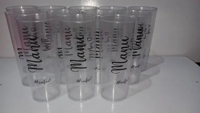 copos long drink neon e transparentes  personalizados - Foto 4
