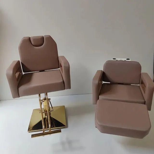 Lavatório e cadeira hidráulica para salão de beleza  - Foto 3