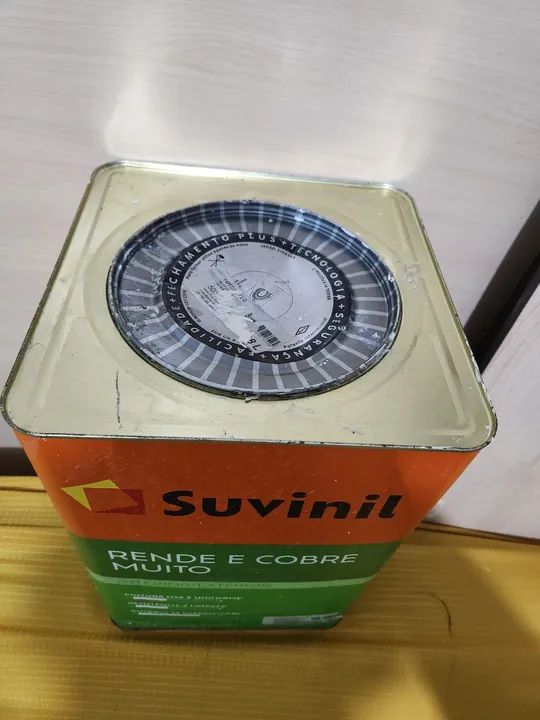 Tinta Suvinil Acrílica 18L - Rende e<br>cobre muito! - Foto 2