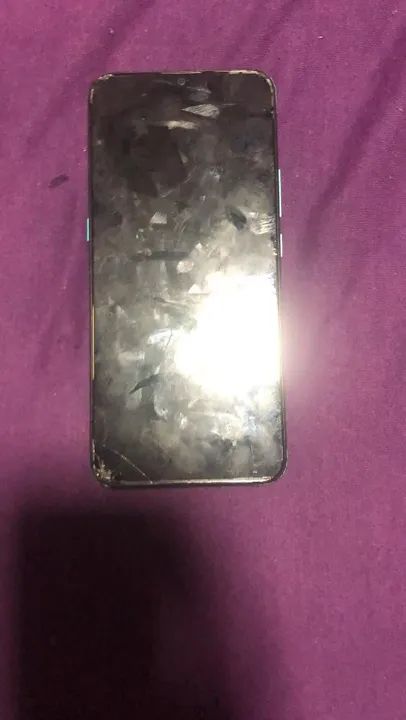 Celular Motorola Moto G Play (2021) - Verde - Tela Trincada - Foto 2