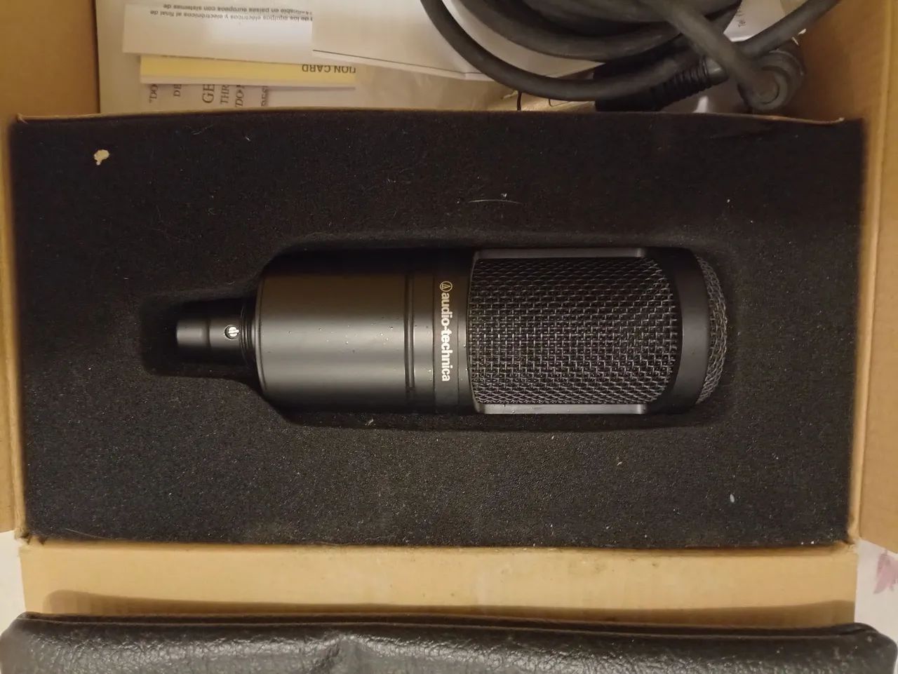 Microfone Audio-Technica AT20 Condenser - Foto 3