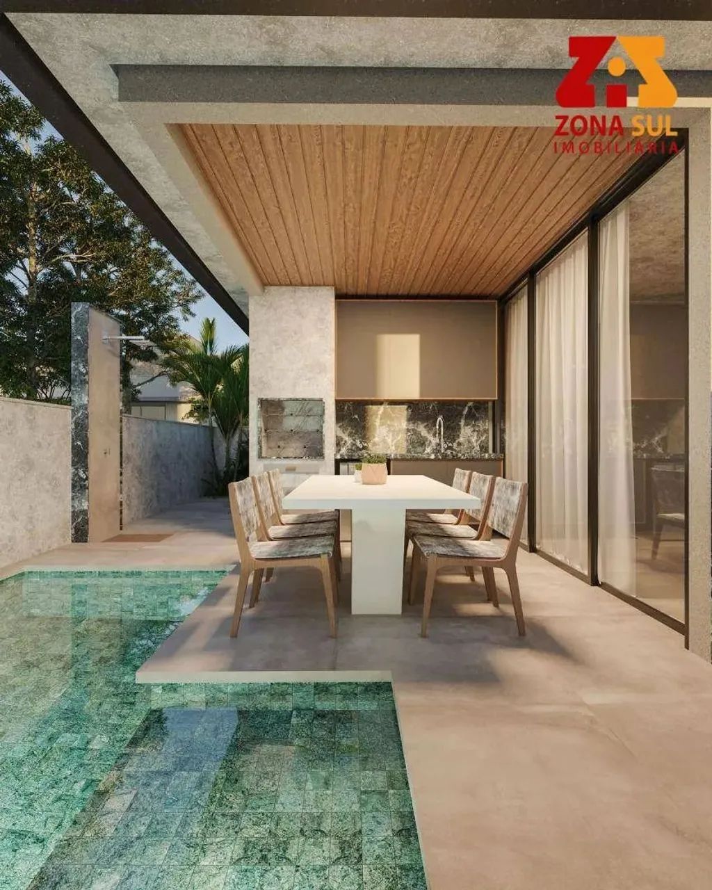 Casa com 4 dormitórios à venda, 240 m² por R$ 2.500.000 - Portal do Sol - João Pessoa/PB - Foto 2