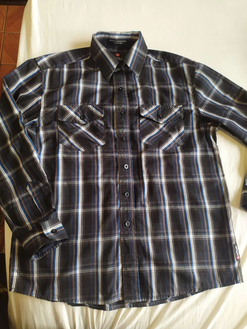 Camisa xadrez infantil 10