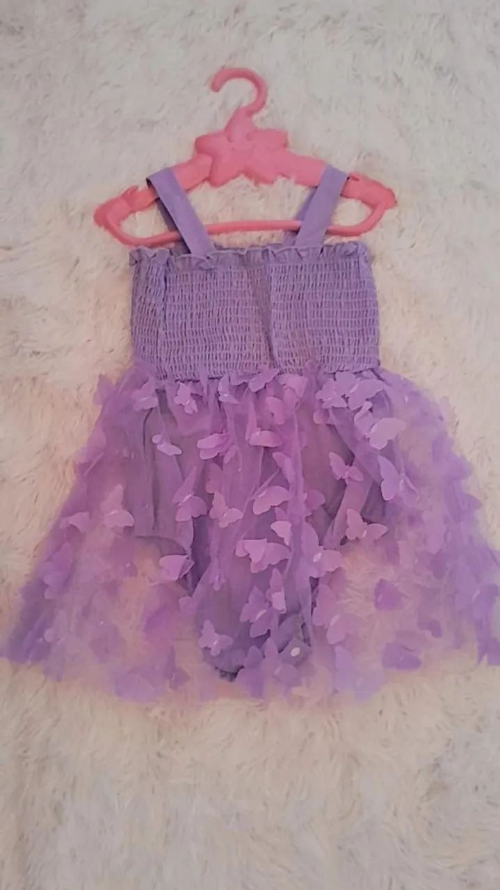Vestido de Festa Bebê Menina - Foto 4