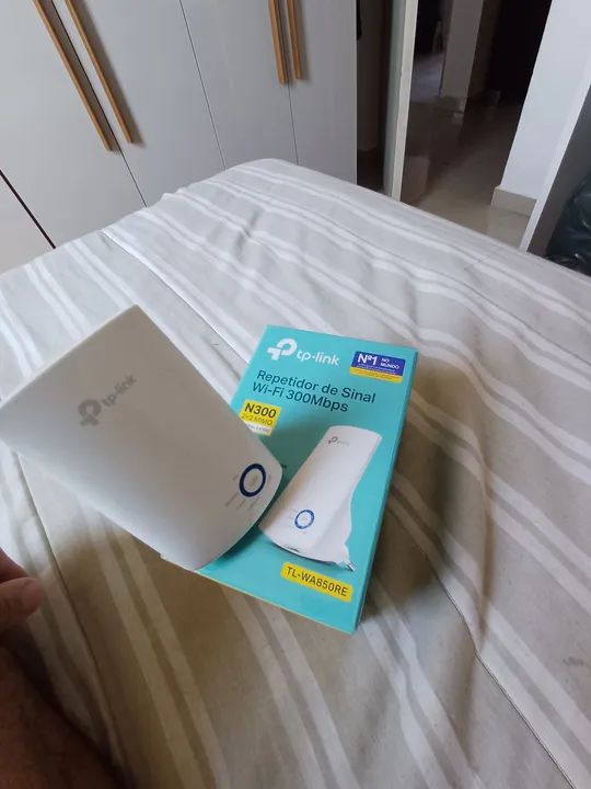 Repetidor de Sinal Wi-Fi Tp-Link TL-WA850RE N300 300Mbps - Foto 2