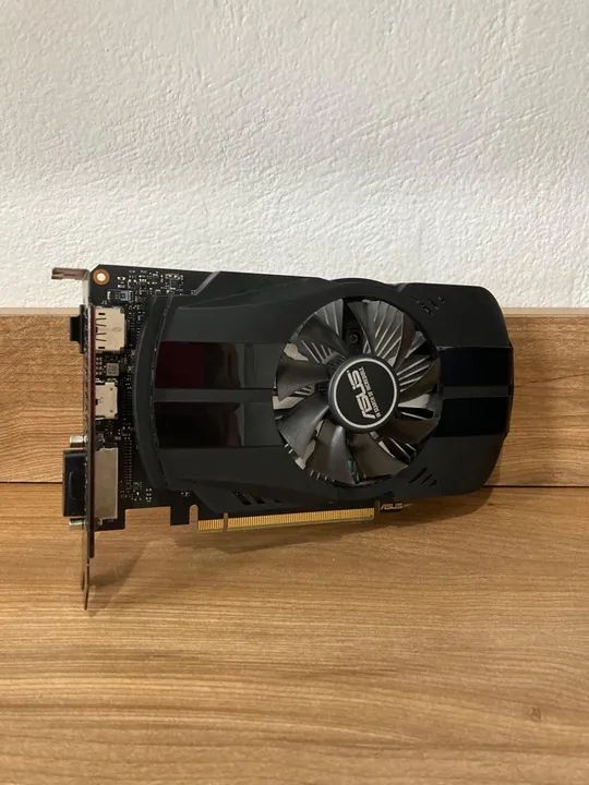 Placa de vídeo gtx 1050 ti  funcionando leia 
