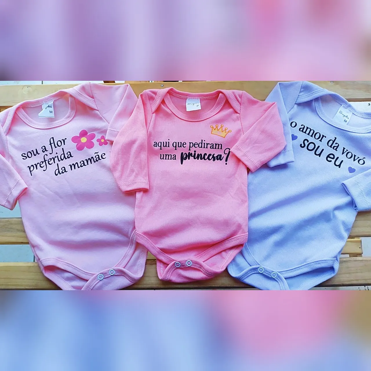 Bota temático com frase RN, P, M, G apenas 9,50