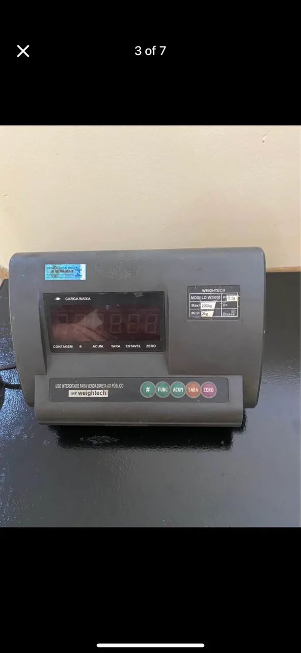 Leitor de Balança Weightech WT1000 - Foto 2