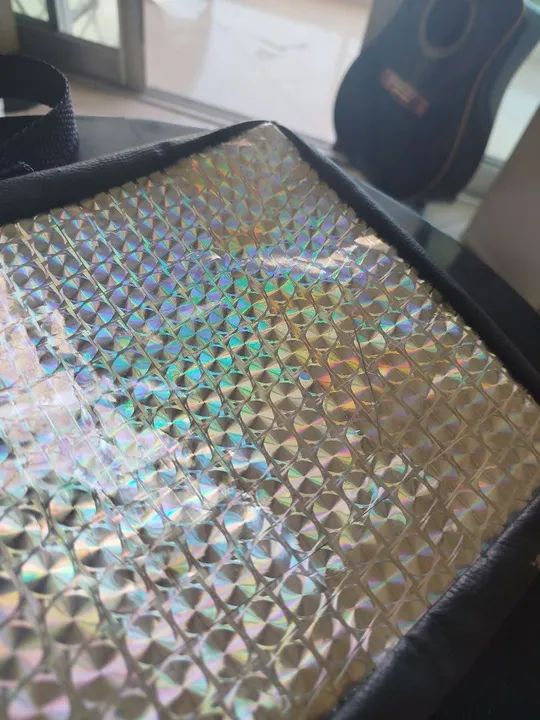 Bolsa de ombro holográfica impermeável  - Foto 6