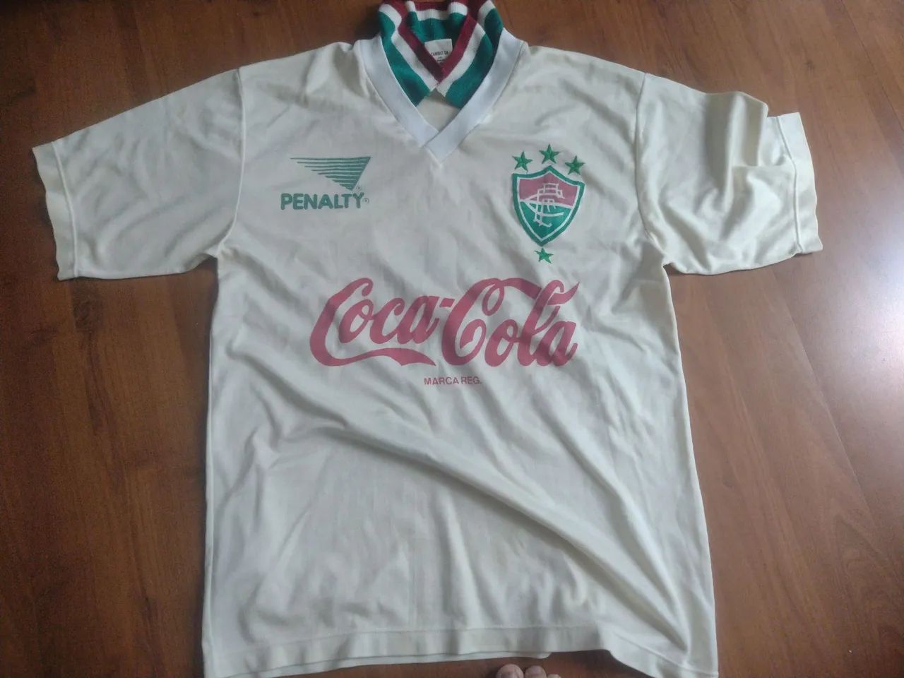 Camisa Fluminense Coca-Cola Penalty do Super Ezio  9