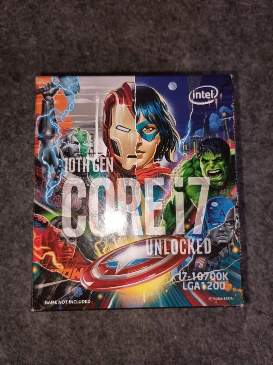 Processador Intel Core i7 10700K Avengers Edition - Edição Limitada (Box)