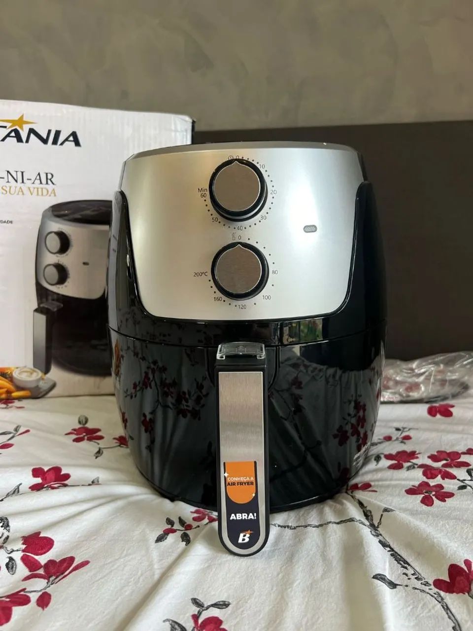 Fritadeira Air Fryer Britânia 3,2L - Nova - Foto 5