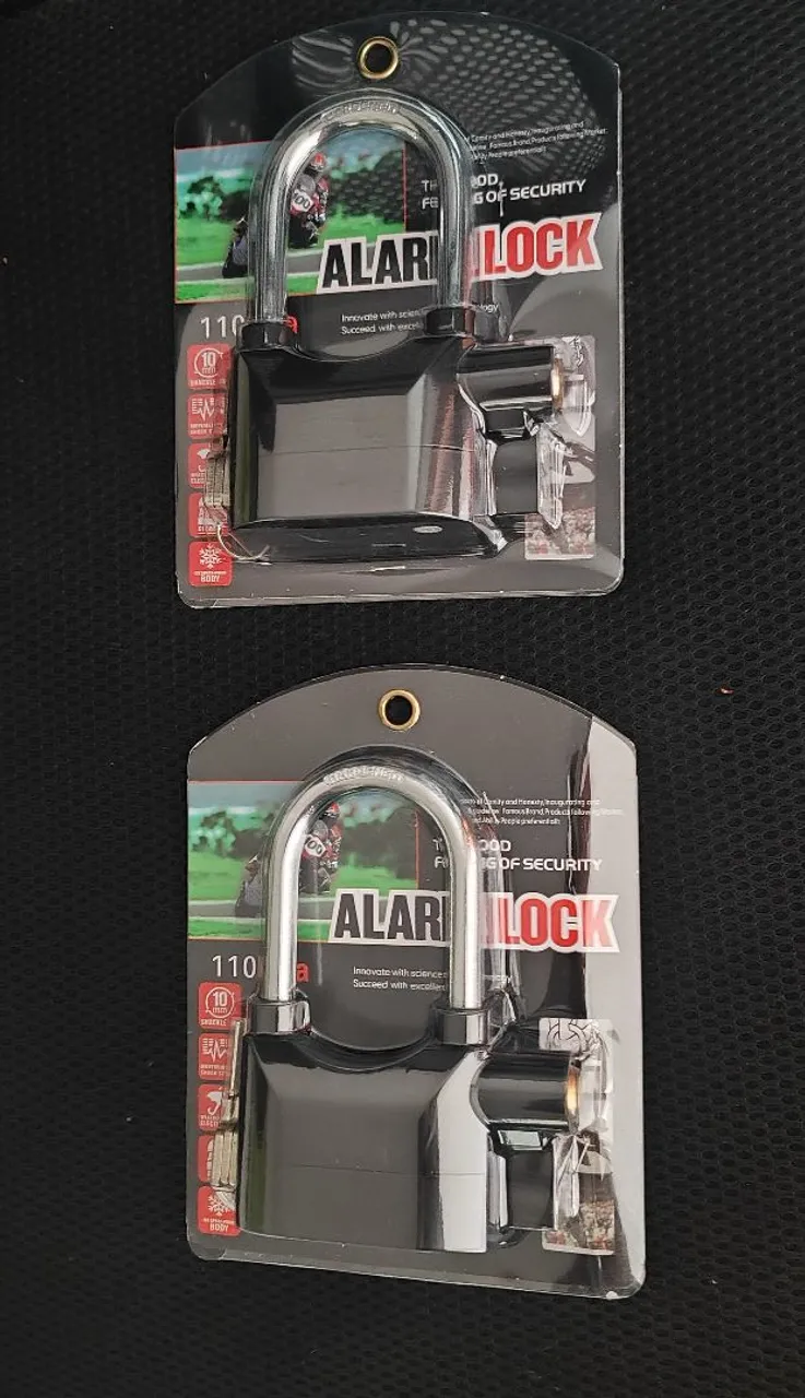 Cadeado Alarme para Moto - Novo