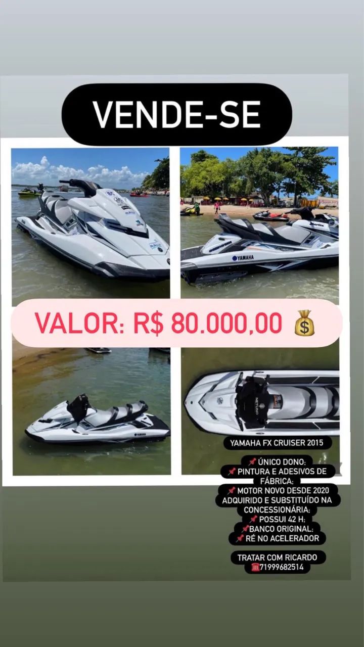 Jet Ski  FX Cruizes VHO - Foto 6